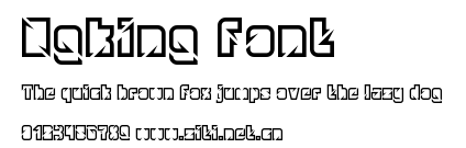 Ngking font.ttf字體轉換器圖片