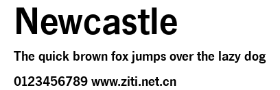 Newcastle.ttf字體轉換器圖片