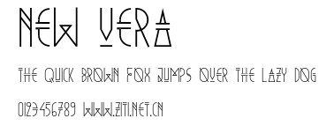 New Vera.otf字體轉換器圖片