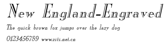 New England-Engraved.ttf字體轉換器圖片
