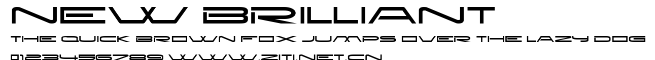 New Brilliant.ttf字體轉換器圖片