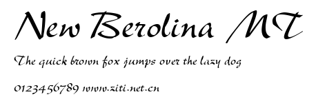 New Berolina MT.ttf字體轉換器圖片