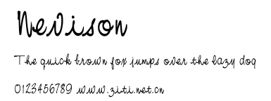 Nevison.ttf字體轉換器圖片