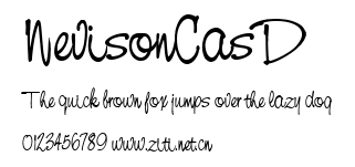 NevisonCasD.ttf字體轉換器圖片