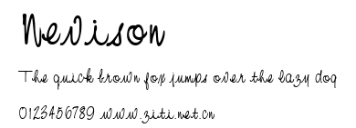 Nevison.ttf字體轉換器圖片