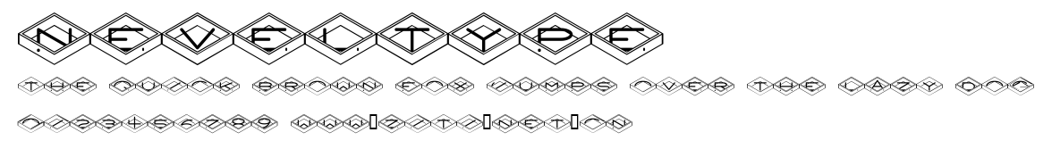 NevelType.ttf字體轉換器圖片
