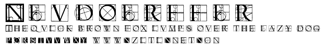 Neudoerffer.ttf字體轉換器圖片