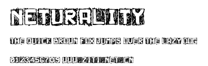 Neturality.ttf字體轉換器圖片