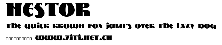 Nestor.ttf字體轉換器圖片