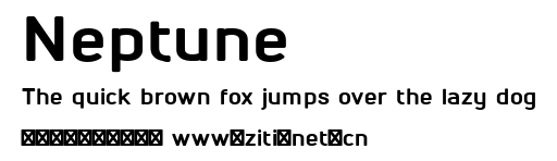 Neptune.ttf字體轉換器圖片