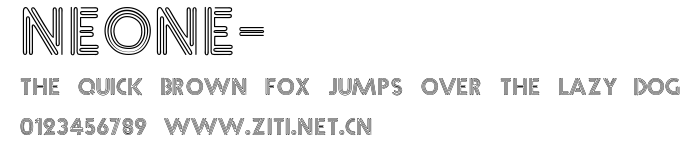 Neone-.ttf字體轉換器圖片