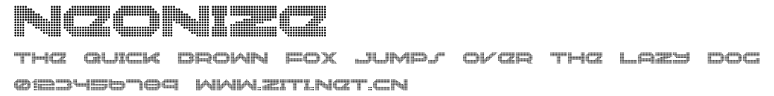 Neonize.ttf字體轉換器圖片