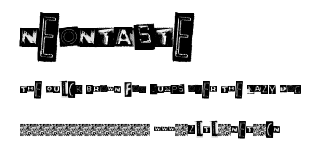 NeonTaste.ttf字體轉換器圖片