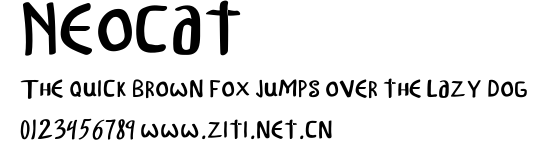 Neocat.ttf字體轉換器圖片