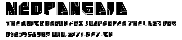 NeoPangaia.ttf字體轉換器圖片