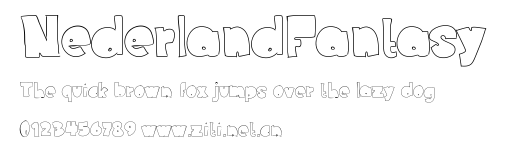 NederlandFantasy.ttf字體轉換器圖片