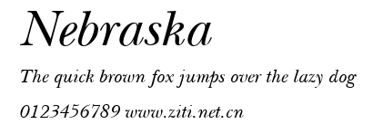 Nebraska.ttf字體轉換器圖片