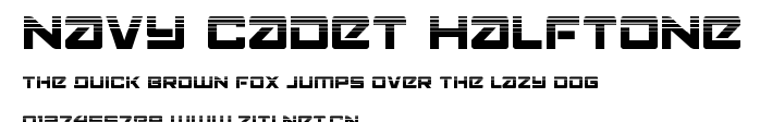 Navy Cadet Halftone.ttf字體轉換器圖片