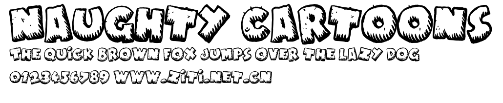 Naughty Cartoons.ttf