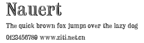Nauert.ttf字體轉換器圖片