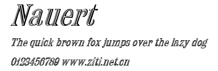 Nauert.ttf字體轉換器圖片