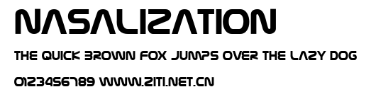 Nasalization.ttf字體轉換器圖片