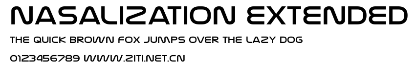 Nasalization Extended.ttf字體轉換器圖片