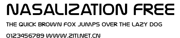Nasalization Free.ttf字體轉換器圖片
