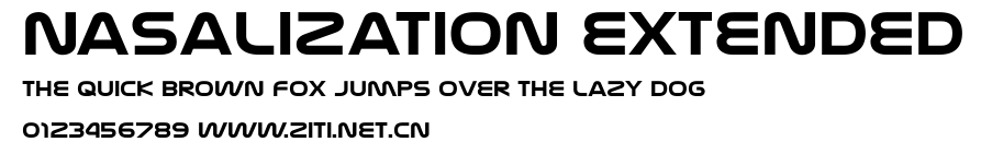 Nasalization Extended.ttf字體轉換器圖片