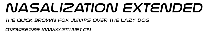 Nasalization Extended.ttf字體轉換器圖片