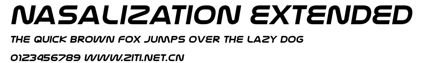 Nasalization Extended.ttf字體轉換器圖片