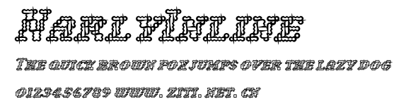 NarlyInline.ttf字體轉換器圖片