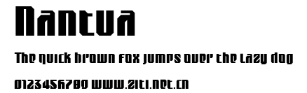 Nantua.ttf字體轉換器圖片