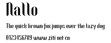 Nallo.ttf字體轉換器圖片