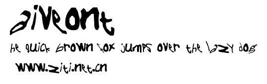NaiveFont.ttf字體轉換器圖片