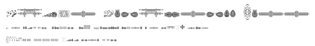 Naive Ornaments Free.ttf字體轉換器圖片