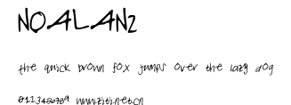 NOALANI.ttf字體轉換器圖片