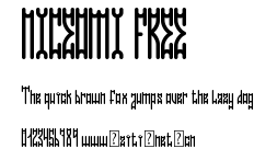 NICEOMI FREE.otf字體轉換器圖片