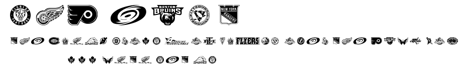 NHL EAST.ttf字體轉換器圖片