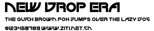 NEW DROP ERA.ttf字體轉換器圖片
