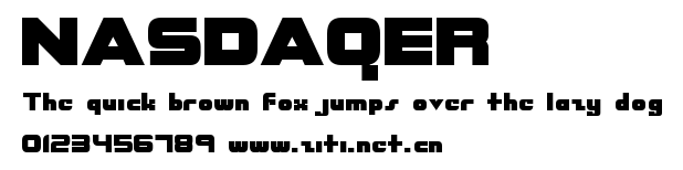 NASDAQER.ttf字體轉換器圖片