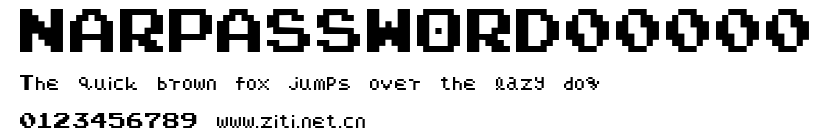 NARPASSWORD00000.ttf字體轉換器圖片