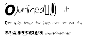 Outlined_It.ttf字體轉換器圖片