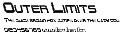 Outer Limits.ttf字體轉換器圖片
