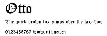 Otto.ttf字體轉換器圖片