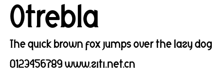 Otrebla.otf字體轉換器圖片