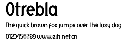 Otrebla.ttf字體轉換器圖片