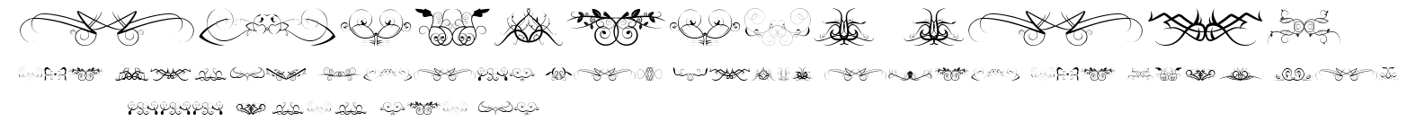 Ornaments soul.ttf字體轉換器圖片