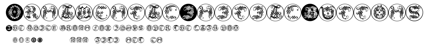 OrnamentalInitialButtons.ttf字體轉換器圖片