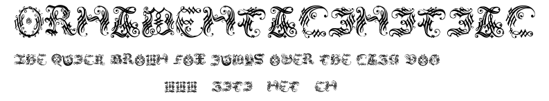 OrnamentalInitial.ttf字體轉換器圖片